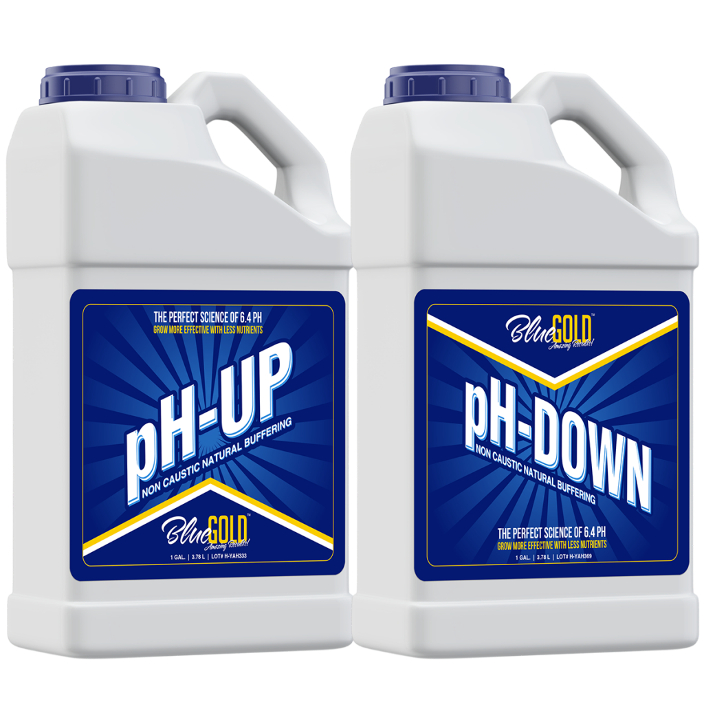 BlueGold® pH Adjusters (pH UP & pH DOWN) BlueGold® by Eden Solutions